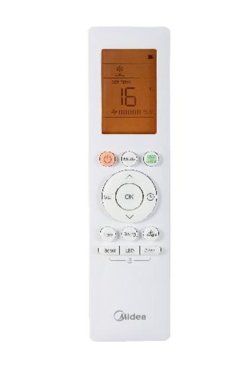 Klimatyzator ścienny Midea Blanc warmer 7,0kW jedn.wew. 7 lat Gwarancji funkcja Grzania i Chłodzenia AGBPW-24NXD0-IH